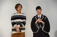 左から藤谷慶太朗、荒川ちか。