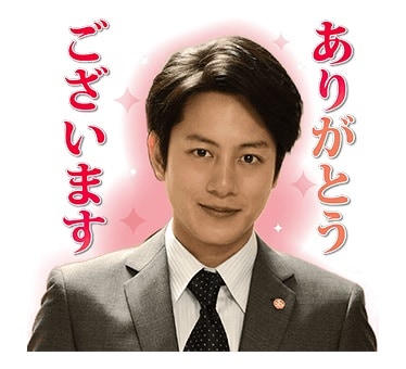 「祈りの幕が下りる時」LINEスタンプ (c)2018 CTB FPC (c)KH/K