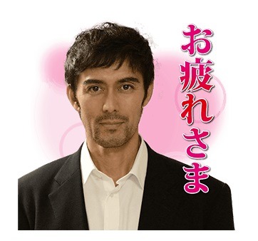 「祈りの幕が下りる時」LINEスタンプ (c)2018 CTB FPC (c)KH/K