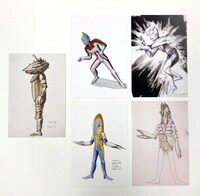 「成田亨画集 ［復刻版］BOX」復刊ドットコム購入者特典のポストカード。