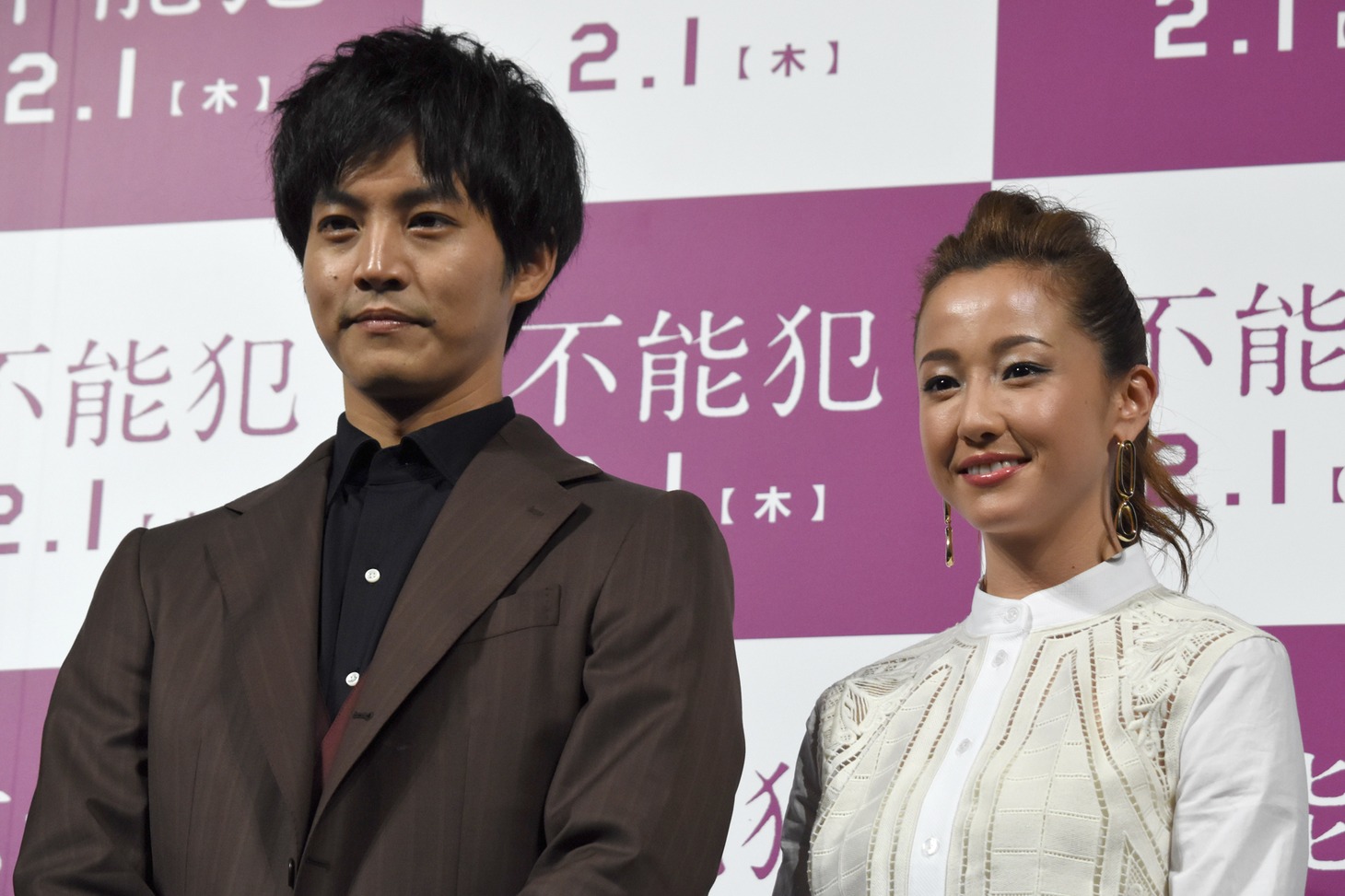 映画「不能犯」イベントの様子。