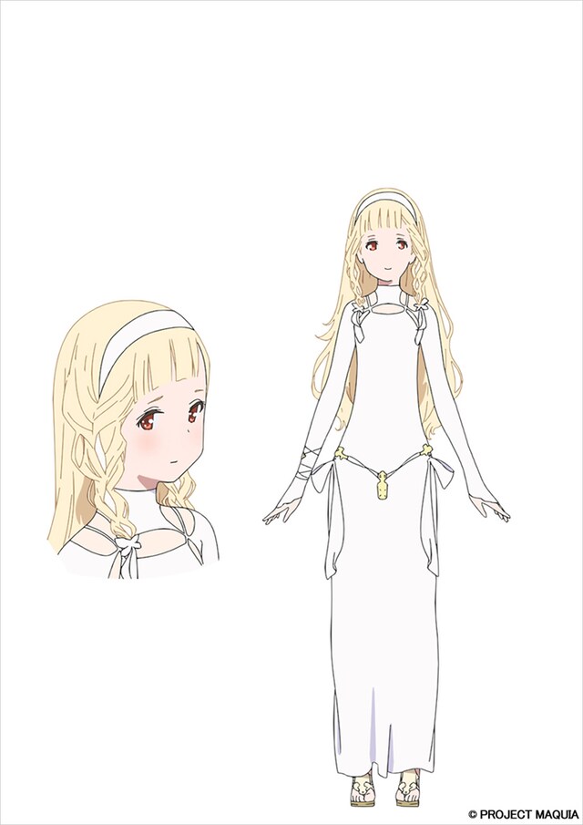 石見舞菜香演じるマキア。