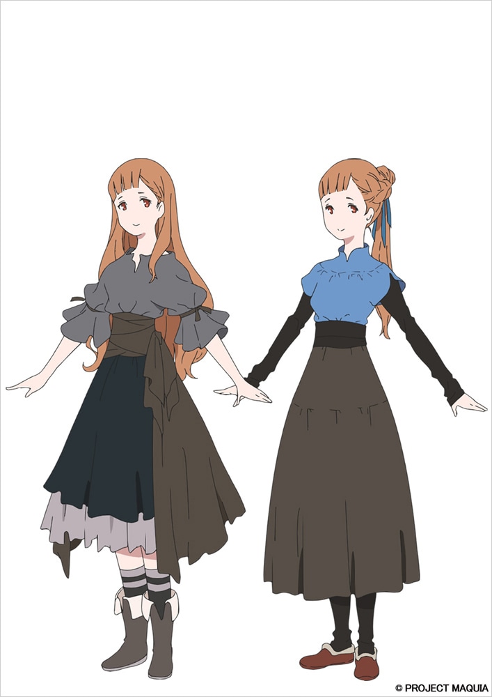 石見舞菜香演じるマキア。