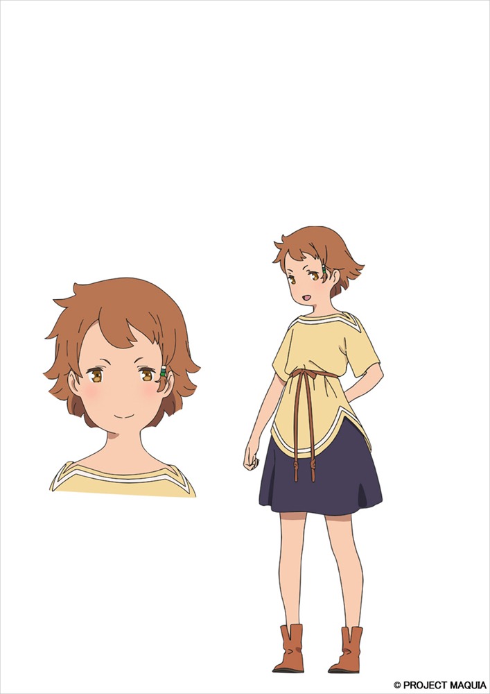 日笠陽子演じるディタ。