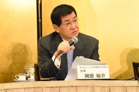 一般社団法人日本映画製作者連盟の会長・岡田裕介。