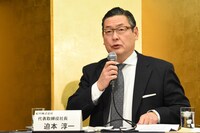松竹の代表取締役社長・迫本淳一。