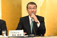 東宝の代表取締役社長・島谷能成。