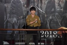 東京・新宿バルト9の1日支配人を務めた梶裕貴。