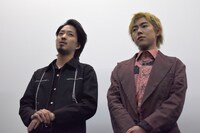 「サラバ静寂」初日舞台挨拶の様子。