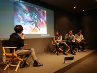 「スターシップ・トゥルーパーズ レッドプラネット」Perspectivesの様子。