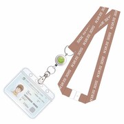 前売り券特典の「アムロ・レイ リール付きIDストラップ」。