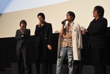 左から貴水博之、岩永徹也、小野塚勇人、鈴村展弘。