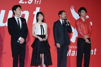 「マンハント」ジャパンプレミアの様子。