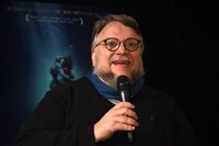 2018年1月、東京・ユーロライブでトークイベントに出席したギレルモ・デル・トロ。