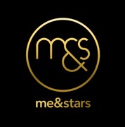 「me&stars」ロゴ