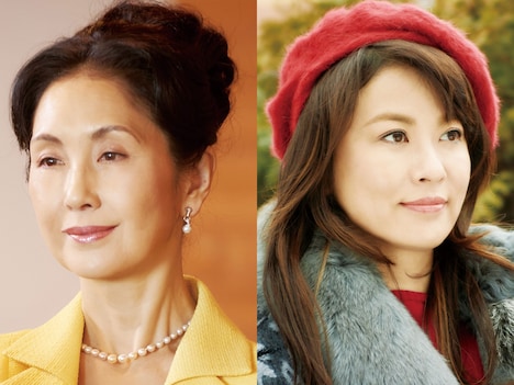 左から中村久美演じる舘林琴、鈴木砂羽演じる三浦真智。