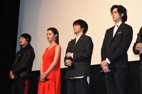 「チェリーボーイズ」プレミア上映会の様子。