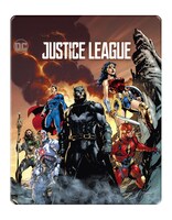 「ジャスティス・リーグ」スチールブックのジャケット。