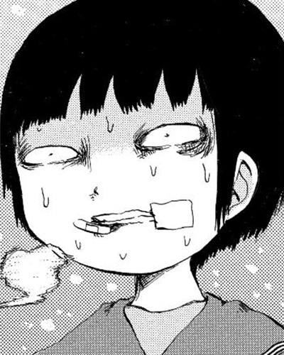 原作マンガ「ミスミソウ」より、佐山流美。