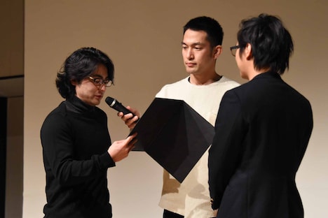 「ホリエモン万博CAMPFIRE映画祭」の様子。