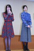 左から水樹奈々、相楽樹。