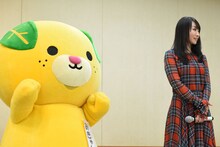 左からみきゃん、水樹奈々。