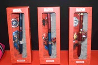 マーベルヒーローがデザインされたシャーボ。