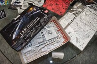 X-ウイングのプラモデル。