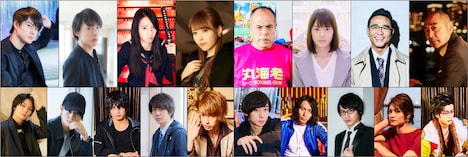 「BLOOD-CLUB DOLLS」のキャスト陣。