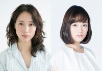「あの日のオルガン」キャスト。左から戸田恵梨香、大原櫻子。