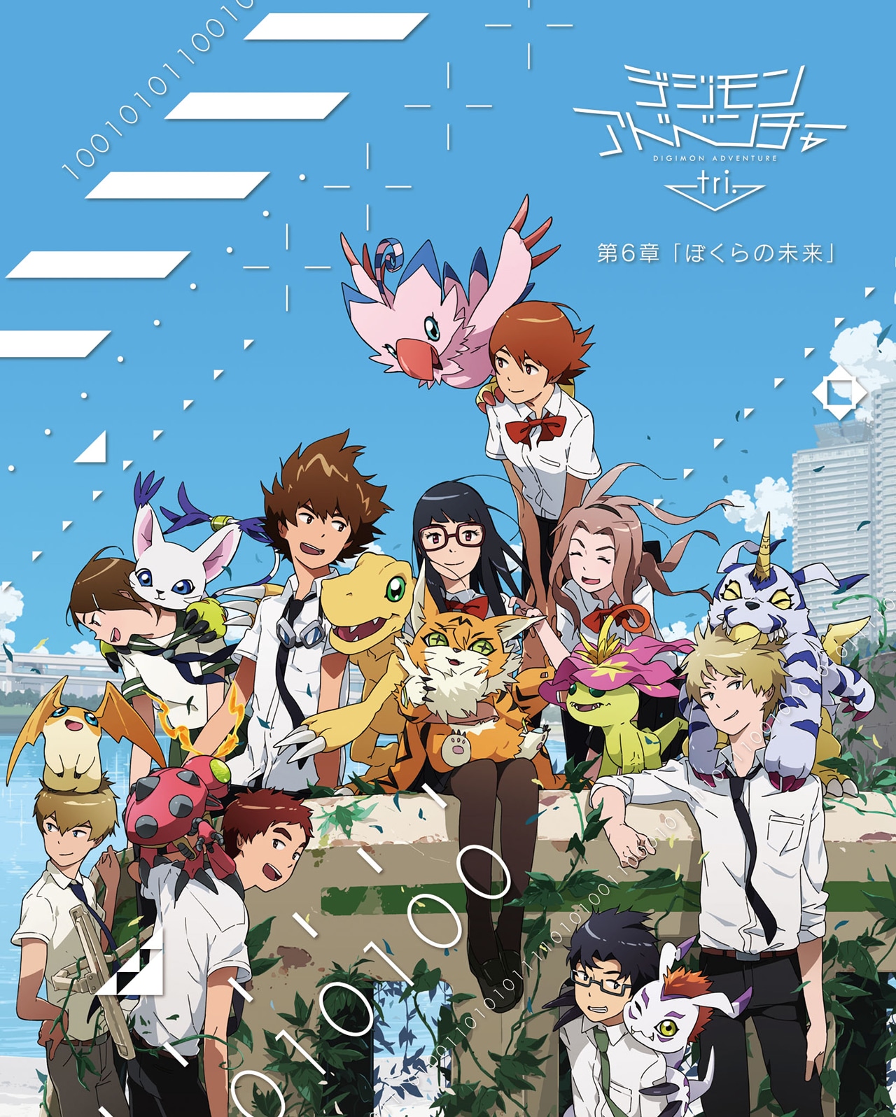 「デジモンアドベンチャー tri. 第6章『ぼくらの未来』」Blu-ray / DVD ジャケット