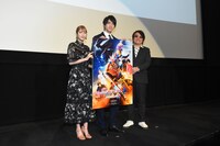 左から松田るか、甲斐翔真、鈴村展弘。