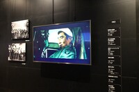 東京・東京ステーションギャラリーで開催された「追悼特別展 高倉健」の様子。