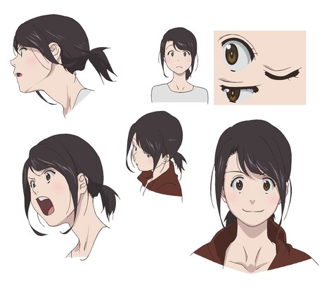 星名リリィのキャラクター設定画。