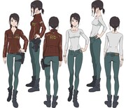 星名リリィのキャラクター設定画。