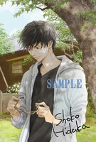 「花は咲くか」1週目の入場者プレゼントとして配布されるポストカード。