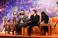 「リメンバー・ミー」来日記者会見の様子。