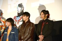 「劇場版 ウルトラマンジード つなぐぜ！ 願い!!」完成披露上映会の様子。