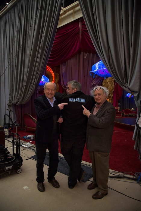 「ヴァレリアン 千の惑星の救世主」メイキングカット