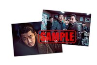 「犯罪都市」前売り券特典のポストカード。