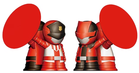 「激熱ライバル！ささえるヒーローズ！」ルパンレッド VS パトレン1号ver.