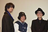 左から齊藤工、永野、リリー・フランキー。