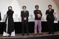 「blank13」舞台挨拶の様子。