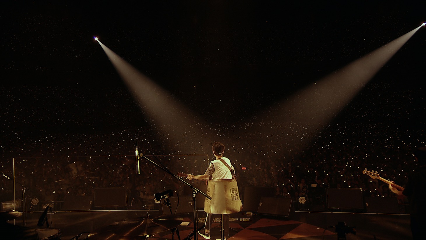 桑田佳祐 ライブ映像作品「がらくたライブ」より。