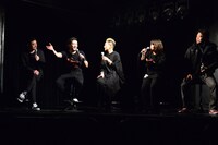 「LIVING NOTES ～映画『生きる街』Showcase Live～」の様子。