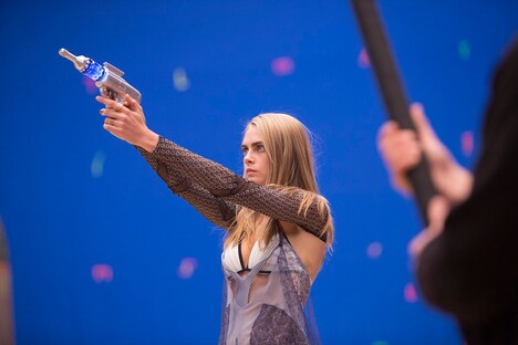 「ヴァレリアン 千の惑星の救世主」メイキングカット