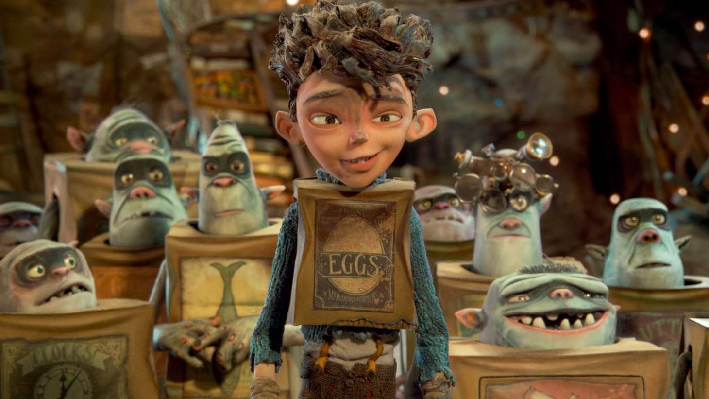 「ボックストロール」 (c)2014 BOXTROLLS, LLC. All Rights Reserved.