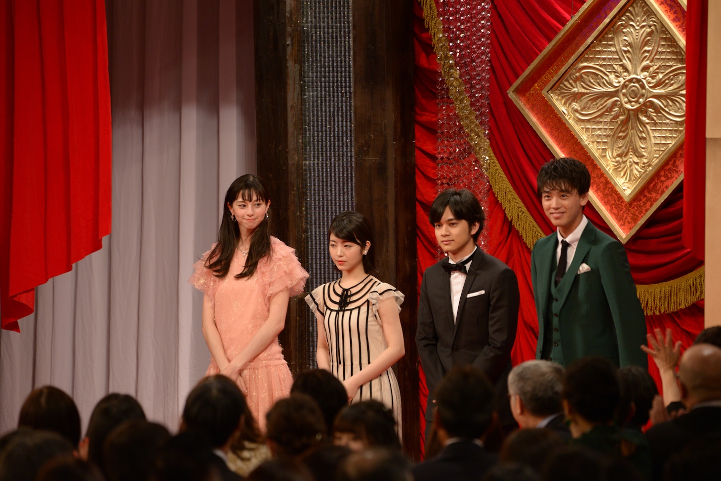 新人俳優賞の受賞者たち。
