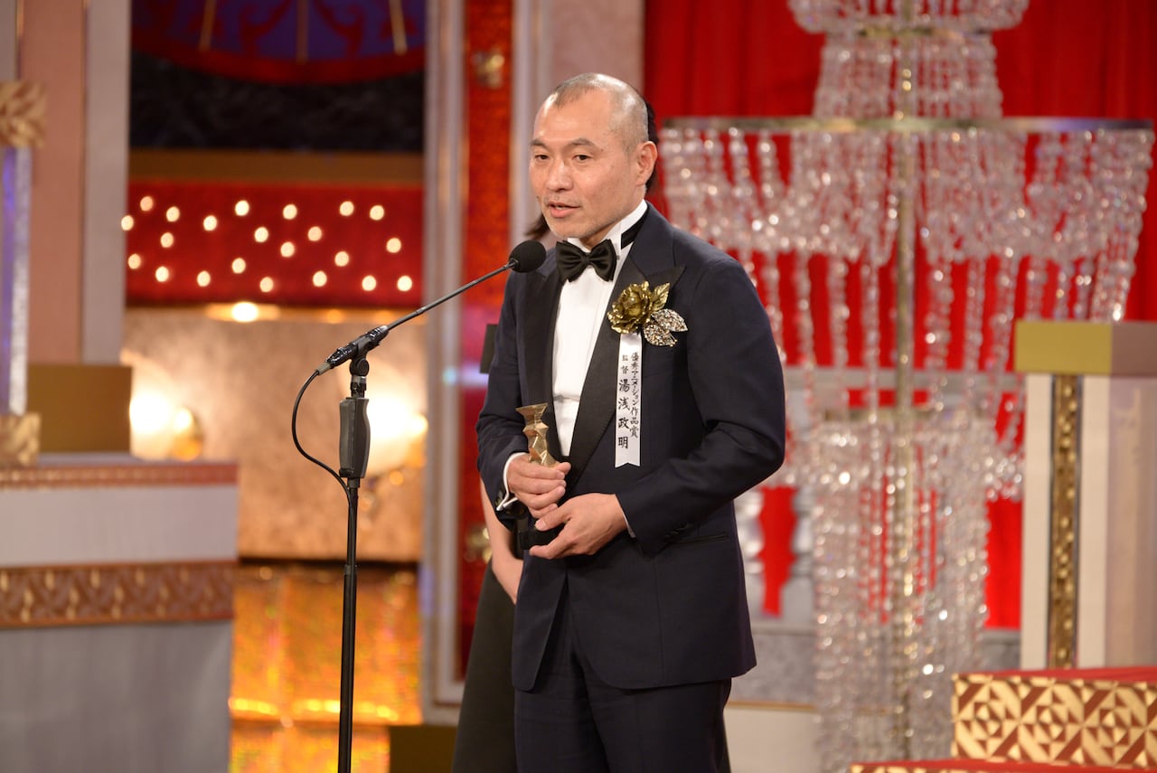 「夜は短し歩けよ乙女」日本アカデミー最優秀アニメ賞に、湯浅政明がスタッフ祝福