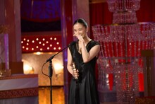 最優秀主演女優賞を受賞した蒼井優。